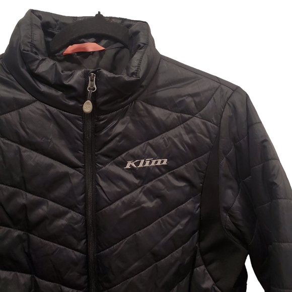 COPY - KLIM Women's Black Quilted Puffer Jacket Black Size Medium Thinsulate - Picture 3 of 6